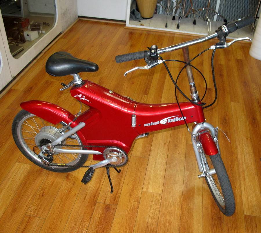 mini e bike folding